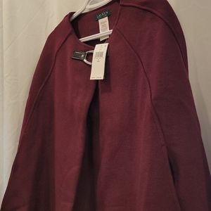 New Ralph Lauren Poncho Jacket